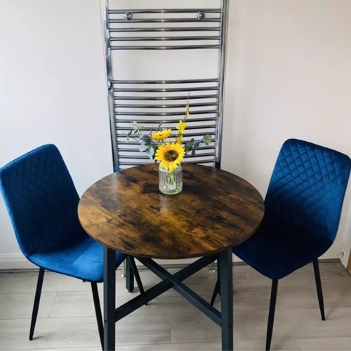 Small round dining table - round,