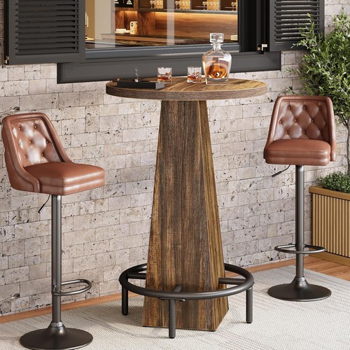 Bar table high rustic - bar,