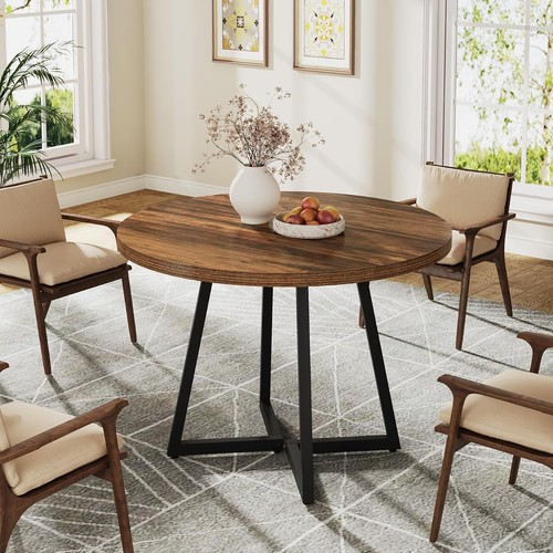 Round dining table - round,