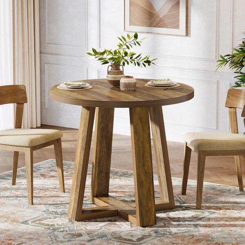 Small round dining table - round,