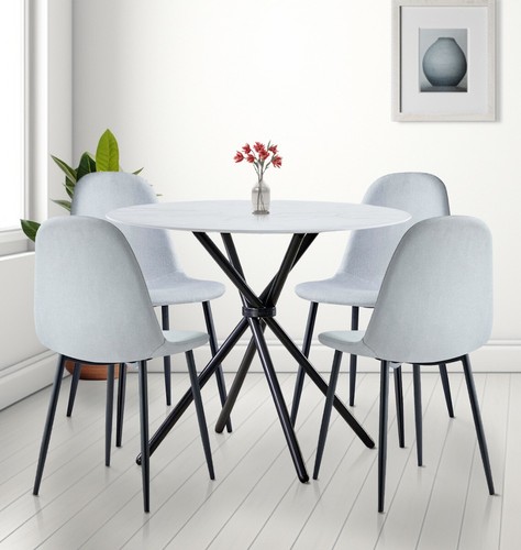 Dining set small - dining, round