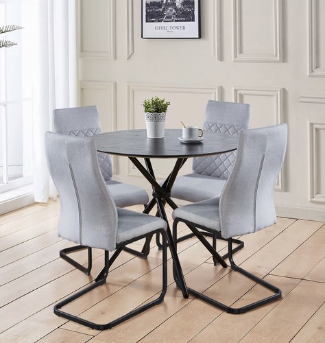 Dining table set small - table,