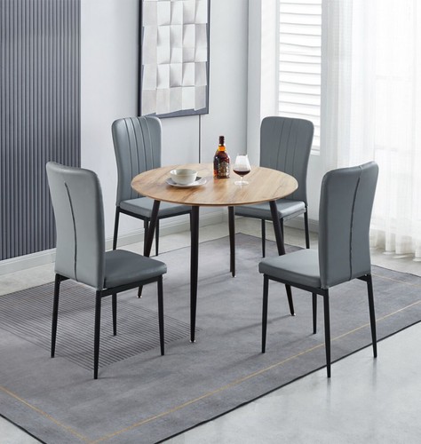 Dining set small - dining, round
