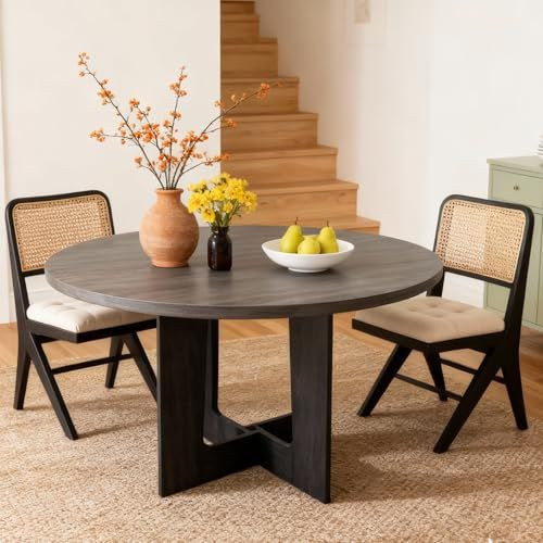 Round dining table - for, 4