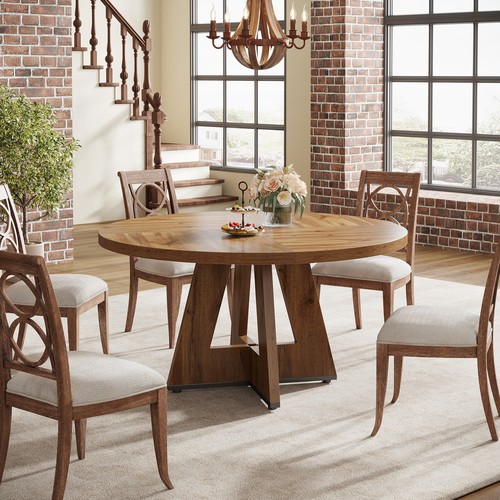 Round dining table - round, for