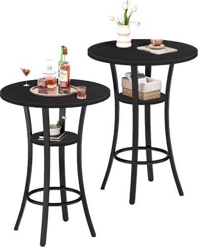 Round bar table - round, 2