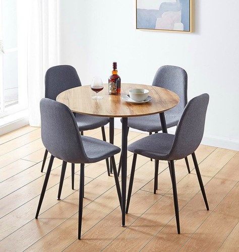 Dining set small round wooden - dining,