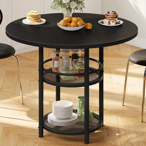 Hoobro dining table round - hoobro,