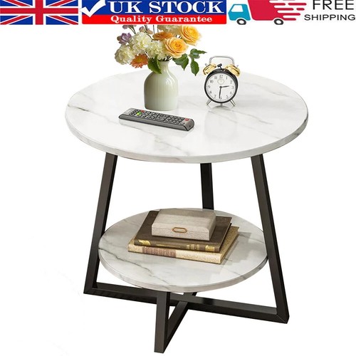 Round tier side table - round, coffee