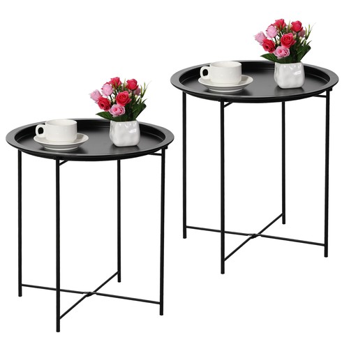 Set round end side table - 2,