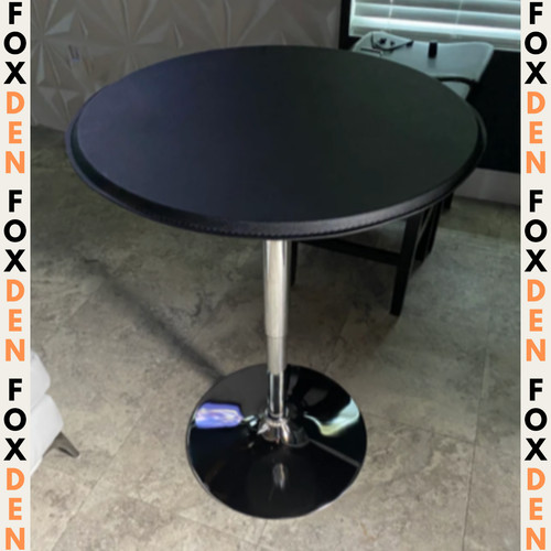 Tall round bar table - tall,