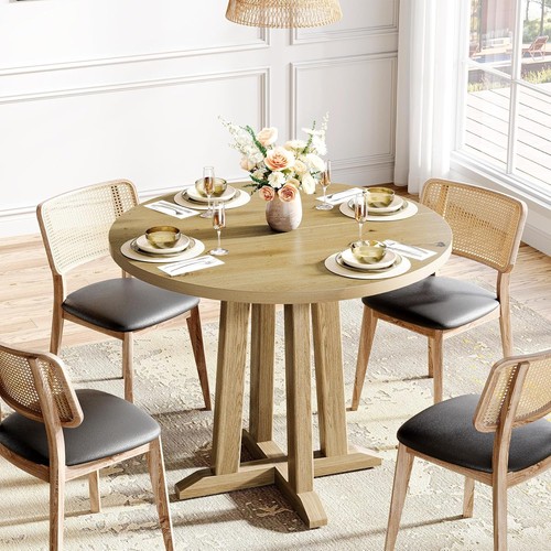 Small round dining table - round,