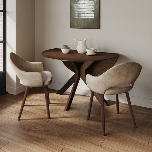 Small walnut drop leaf - small,