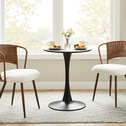 Midcentury round tulip - tulip, dining