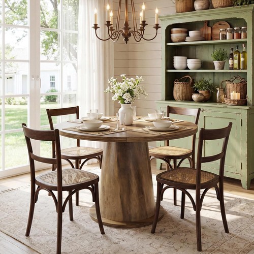 80cm small round dining - dining, table